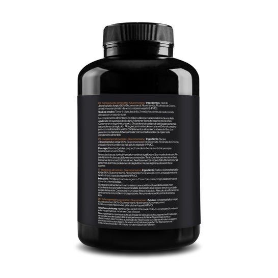 Zenement Glucomanano Vitamina B3 y Cromo 180vcaps