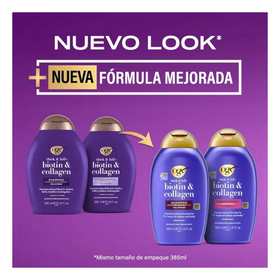 Ogx Biotin Collagen Conditioner 385ml Ogx Biotin Collagen Conditioner 385ml