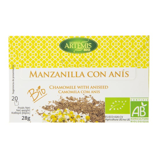Artemis Manzanilla Con Anís 20 Filtros