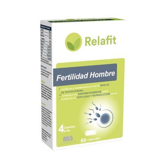 Relafit Fertilidad Hombre 60 cápsulas