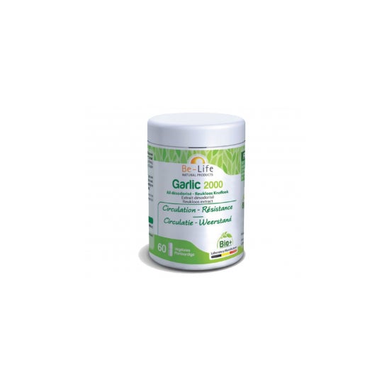 Belife Garlic 2000 (ajo desodorizado) 60 cápsulas Bio
