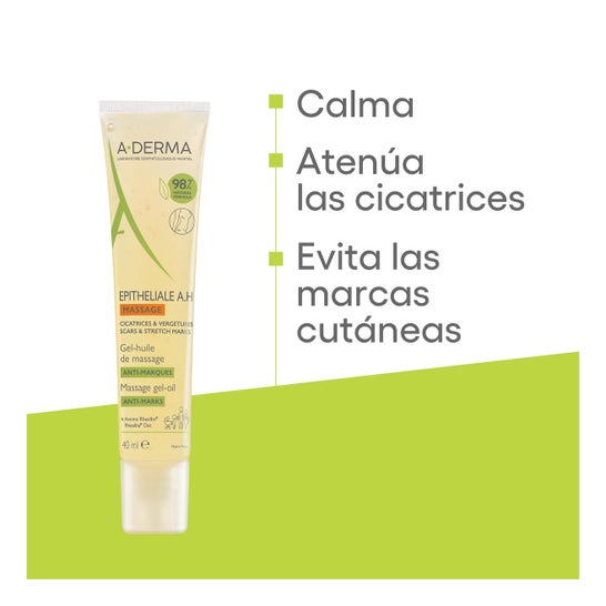 A-Derma Epitheliale A.H gel-Aceite de Masaje 40 ml