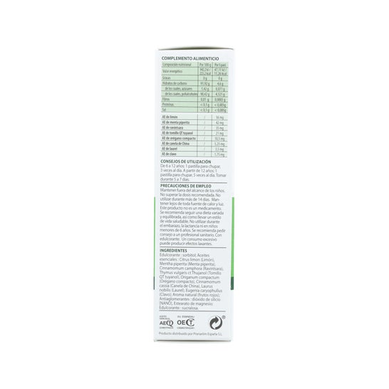 Pranarôm Aromaforce Pastillas Calmantes Garganta 21uds