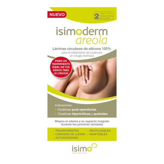 Isimoderm Areola Silikonowe Blizny na piersi 2