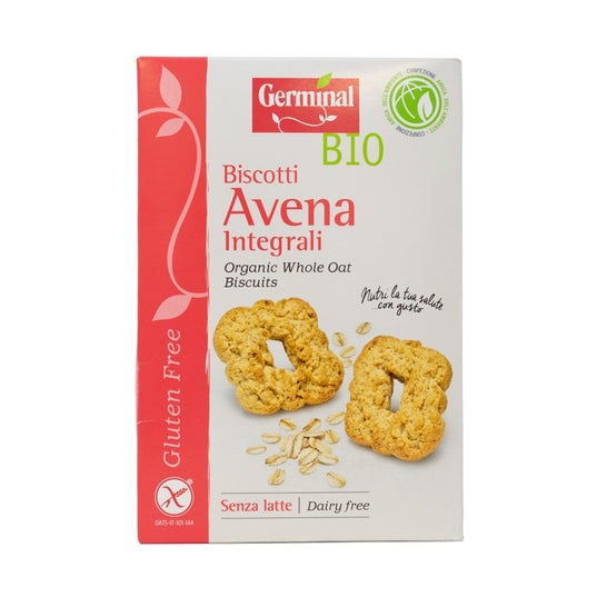 Germinal Galletas Avena Integal sin Gluten Bio 250g