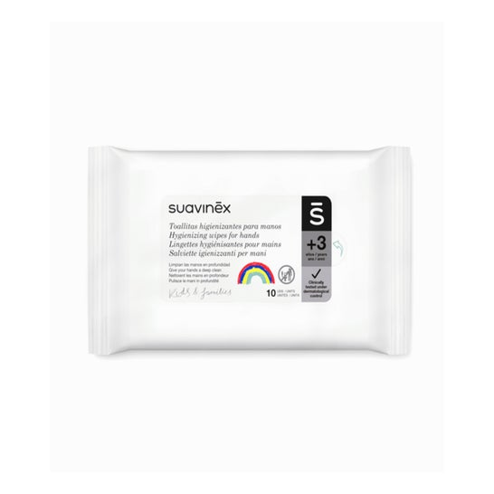 Suavinex Hand Sanitizing Wipes 10 Units