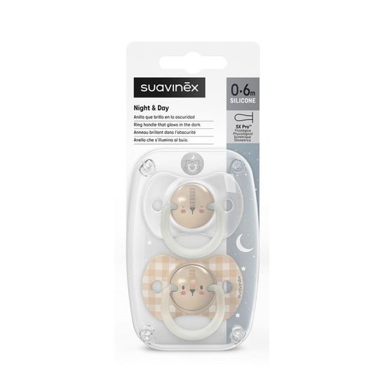 Suavinex Silicone Soother T. Physiological Fusion -2a4m