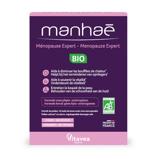 Manhae Menopauza Organic 60caps