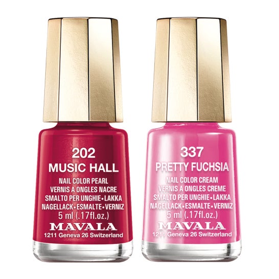 Mavala Nail Polish Miss Chic Pretty 2x5ml