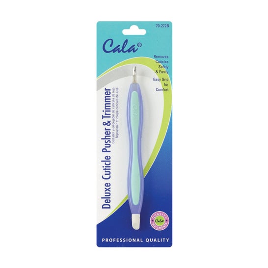 Cala Accesorios Deluxe Cuticle Pusher &Trimmer