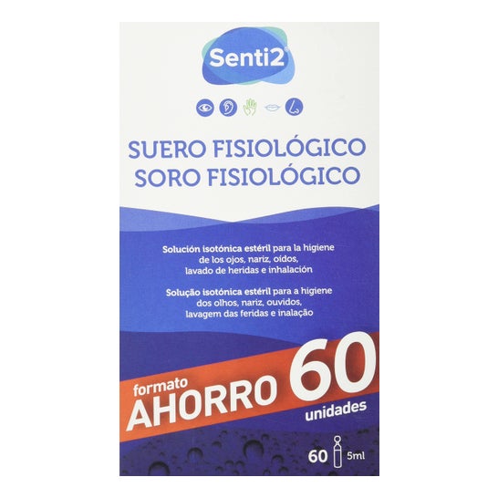 Senti2 fysiologisk serum 60 enkeltdoser 5ml