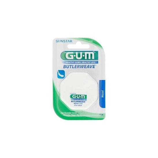 GUM® 1155 seda dental con cera 54,8m