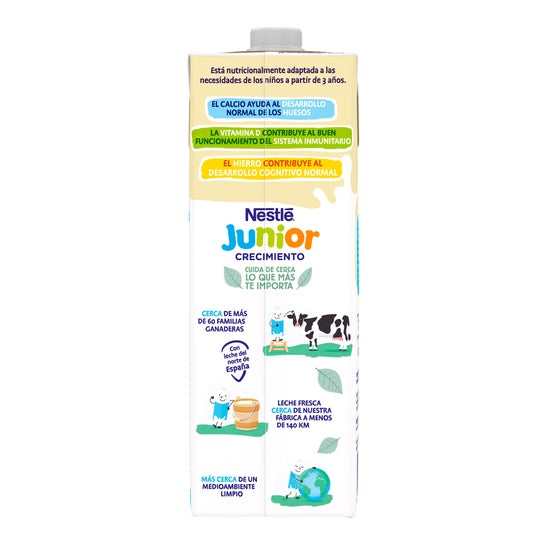 Nestlé Junior Crecimiento 3 con Cereales 1L