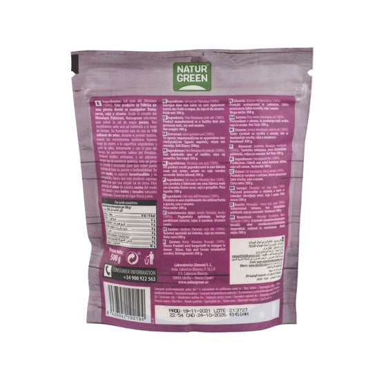 Naturgreen Sal Rosa Del Himalaya Fina 500 g