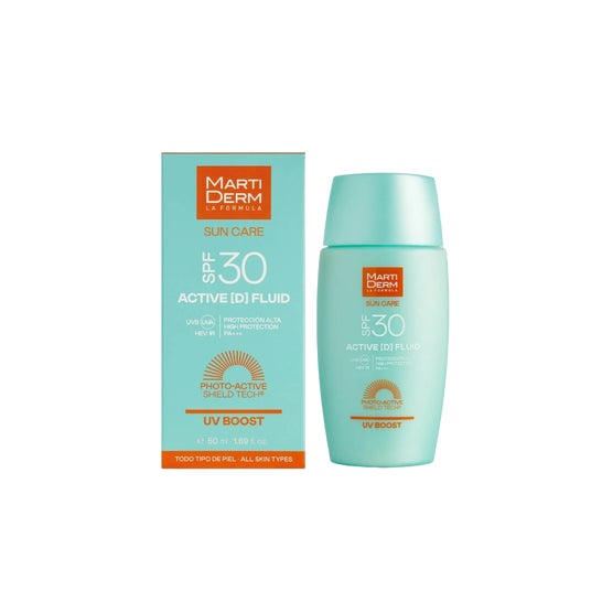 Martiderm Sun Care Active D Fluid Uv Boost Spf 30 50ml
