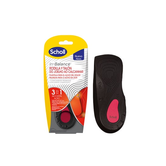 Plantillas Uso Diario Rodilla Y Talon Scholl In-
