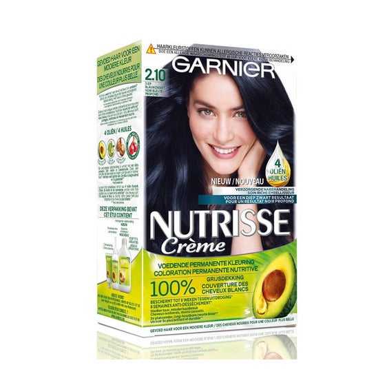 Garnier Nutrisse Cream Dye No.  Deep Blue Black 1ud | PromoFarma