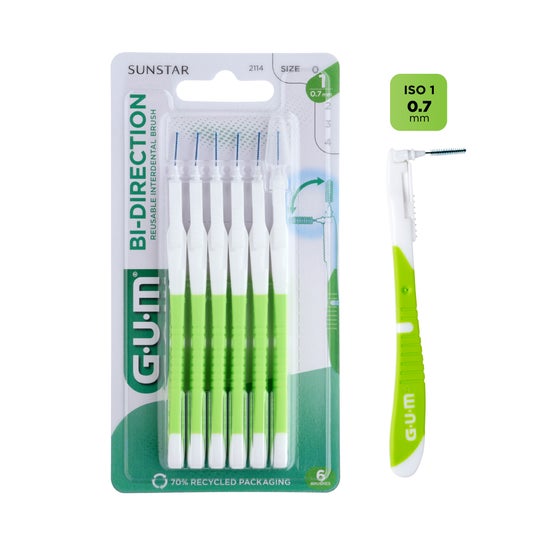Gum Bi-Direction 0.7Mm Green