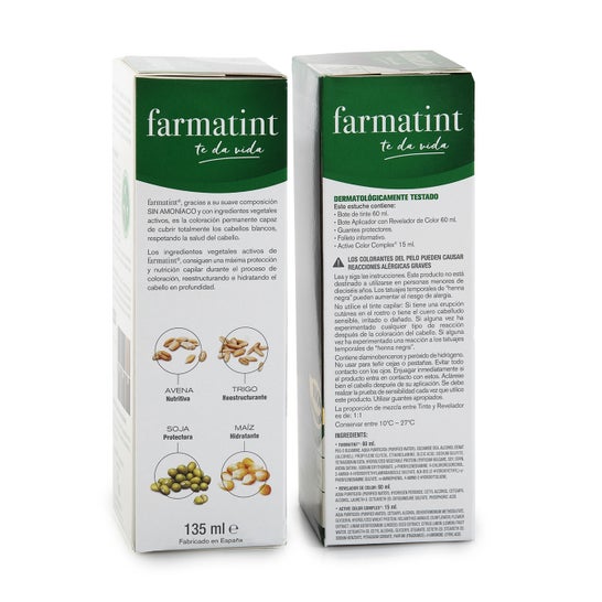 Farmatint Gel 4 R Castaño Cobrizo 135 ml