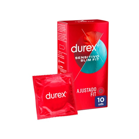 Durex Sensitivo Slim Fit Preservativos 10uds