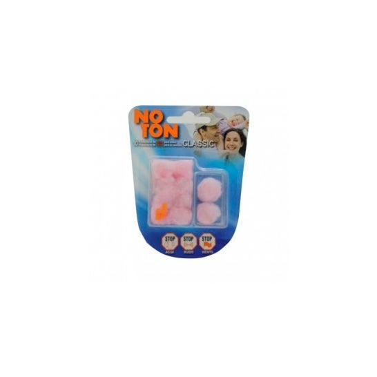 Noton 2 tapones de cera + 8 tapones de algodón 10 uds