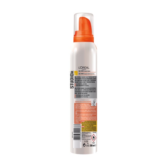 L'Oréal Studio Line Espuma Caracóis Curl Power 200ml
