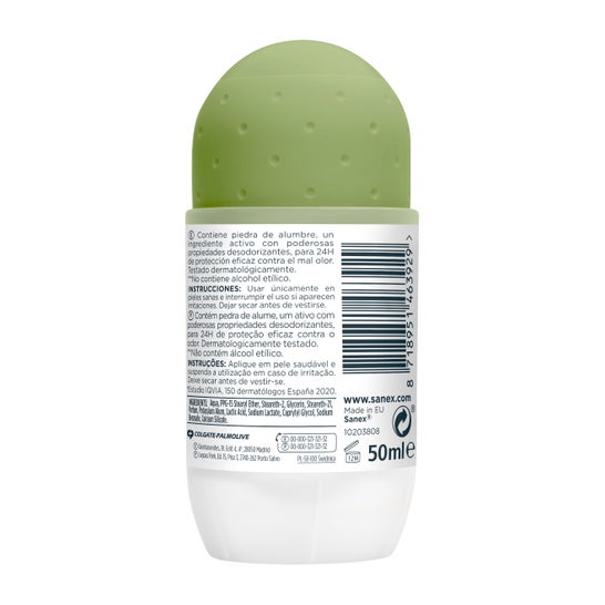 Sanex Natur Protect Desodorante Piedra Alumbre Roll-On 50ml