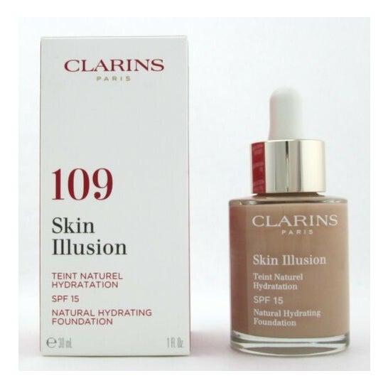 Clarins Skin Illusion Base Spf15 109 Hvede 30ml