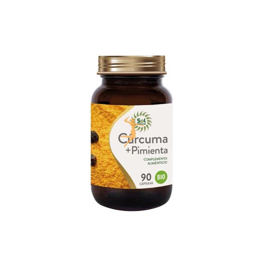 Solnatural Curcuma+Pimienta Negra 60caps