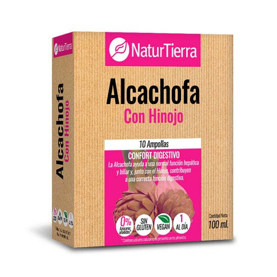 Naturtierra Alcachofa con Hinojo 10uds