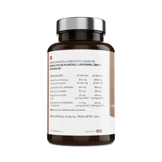 Natnatura Maca Andina Ultra Concentrada 40.000mg 25:1 90caps