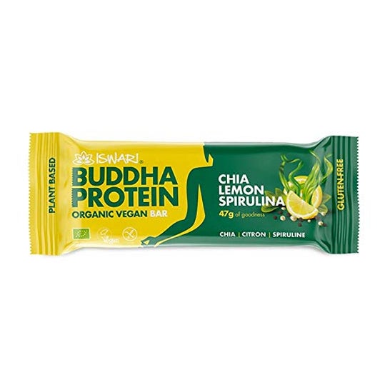 Iswari Buddha Protein Chia Lemon Bar 35g