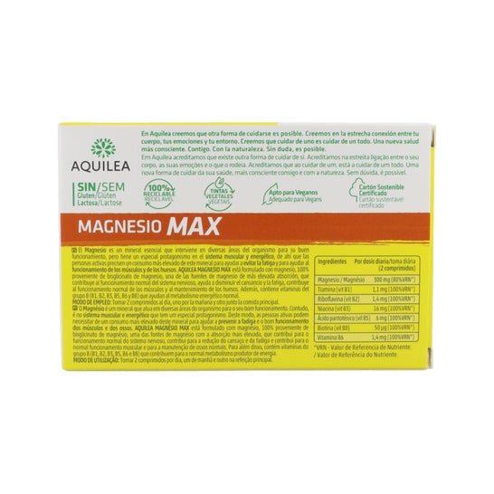 Aquilea Magnesio Max 30comp