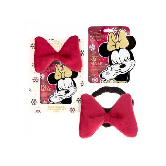 Mad Beauty Disney Minnie Mouse Face Mask & Headband Set