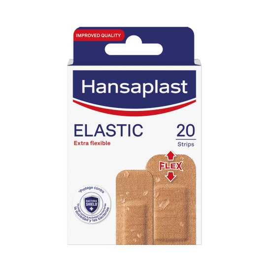 Hansaplast Elastic Adhesive Pad 2 Sizes 20 Strips