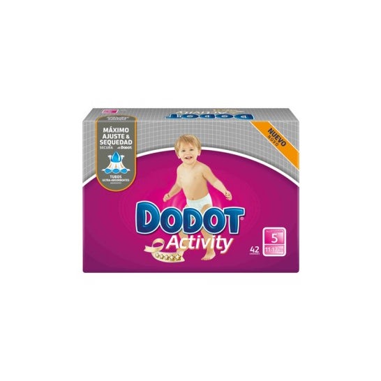 Dodot Activity Pañal Infantil T-5 42 uds