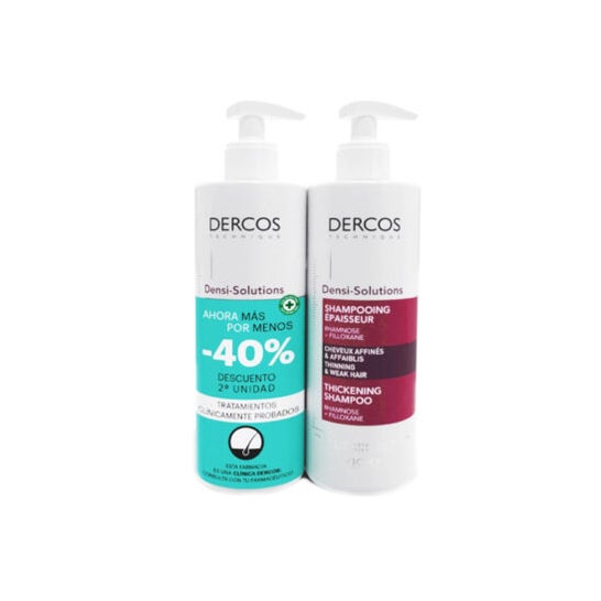 Vichy Pack Solutions Shampoo 2x400ml | PromoFarma