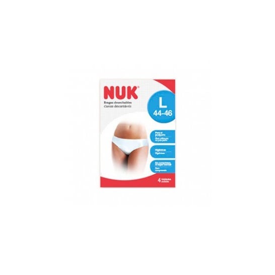 Nuk bragas desechables T-L 4 uds