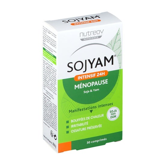 Nutreov Sojyam Sojyam Mnopause Intensivo 24H 30 comprimidos