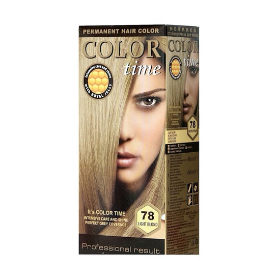 Color Time Gel Dye Light Blonde Color 78