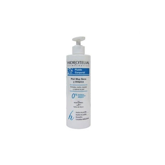 Hidrotelial fluido corporal piel muy seca y atópica 500 ml