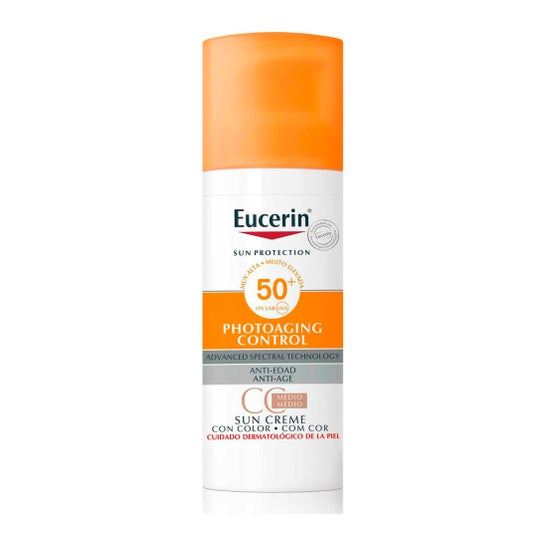 Eucerin Sun Cc Creme Photoaging Control SPF50+ 50ml