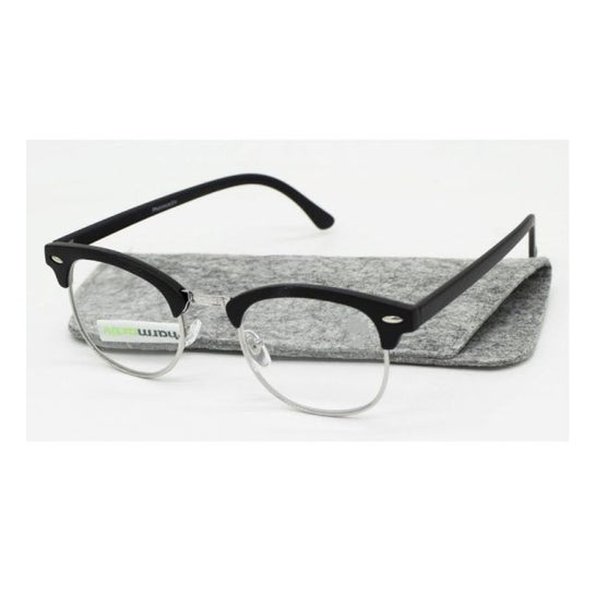 Pharmactiv læsebriller sort diopter +2.5 1ut