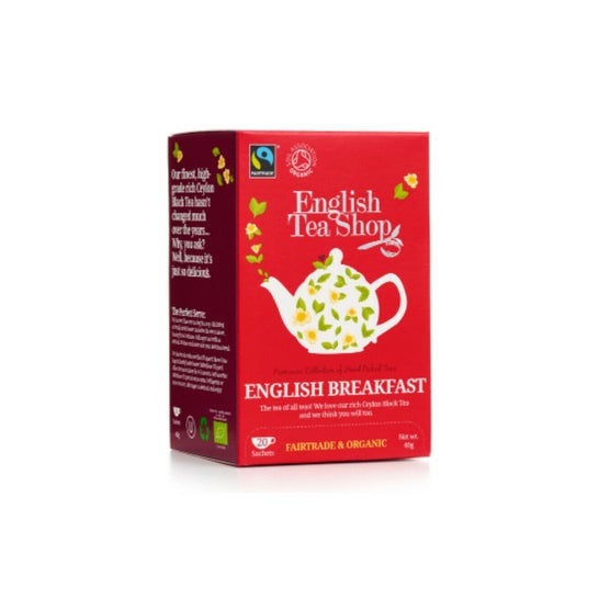 English Tea Shop Te English Breakfast Bio 20 kopert