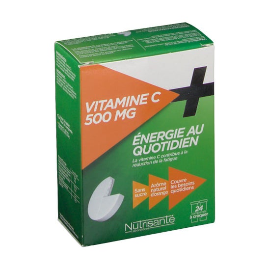 Nutrisant Vitamin C 500 mg  Chew 24 Tablets
