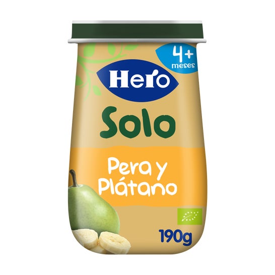 Hero Baby Plátano Y Pera 190g