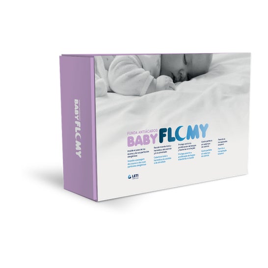 Flomy Baby Anti-stofmijt overtrek 70X140X15cm
