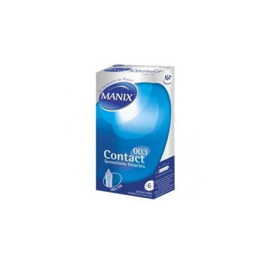 Manix Contact 003 003 6 preservativos