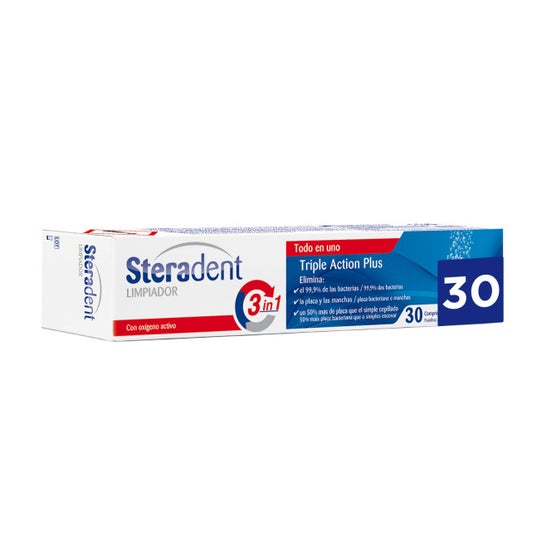 Steradent Triple Action Plus ny formel 30comp
