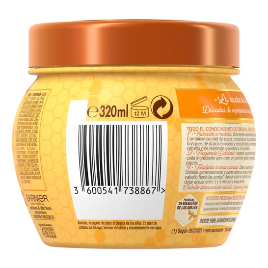 Garnier Original Remedies Mascarilla Nutrición Intensa 300 ml